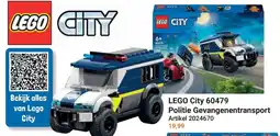 Lobbes Lego City 60479 Politie Gevangenentransport aanbieding