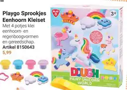 Lobbes Playgo Sprookjes Eenhoorn Kleiset aanbieding