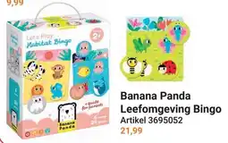 Lobbes Banana Panda Leefomgeving Bingo aanbieding