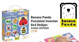 Lobbes Banana Panda Puzzelset Insecten aanbieding