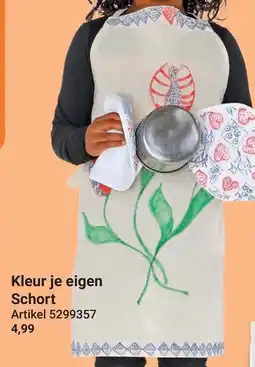 Lobbes Kleur je eigen Schort aanbieding