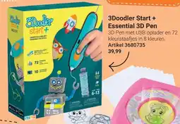 Lobbes 3Doodler Start + Essential 3D Pen aanbieding