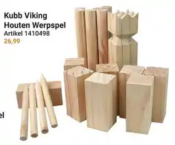 Lobbes Kubb Viking Houten Werpspel aanbieding