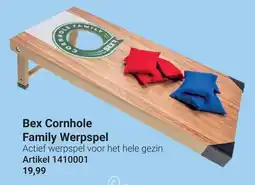 Lobbes Bex Cornhole Family Werpspel aanbieding