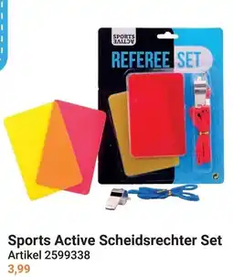 Lobbes Sports Active Scheidsrechter Set aanbieding
