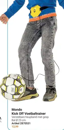 Lobbes Mondo Kick Off Voetbaltrainer aanbieding