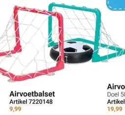 Lobbes Airvoetbalset aanbieding