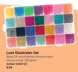 Lobbes Luxe Glaskralen Set aanbieding