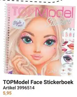 Lobbes TOPModel Face Stickerboek aanbieding