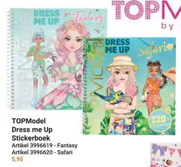 Lobbes TOPModel Dress me Up Stickerboek aanbieding