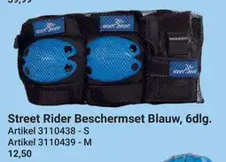 Lobbes Street Rider Beschermset Blauw aanbieding