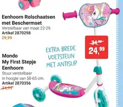 Lobbes Mondo My First Stepje Eenhoorn aanbieding