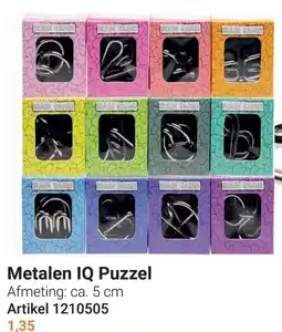 Lobbes Metalen IQ Puzzel aanbieding