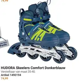 Lobbes Hudora Skeelers Comfort Donkerblauw aanbieding