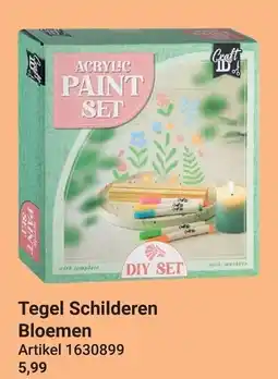 Lobbes Craft ID Acrylic Paint Set aanbieding