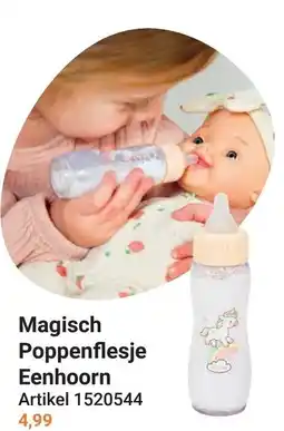 Lobbes Magisch Poppenflesje Eenhoorn aanbieding