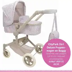 Lobbes CityPark 2in1 Deluxe Poppen-wagen en Buggy aanbieding