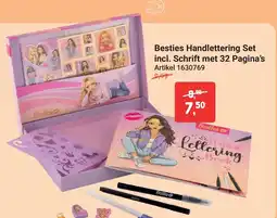 Lobbes Besties Handlettering Set aanbieding