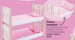 Lobbes Poppen Stapelbed aanbieding