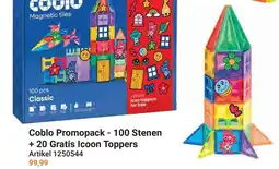 Lobbes Coblo Promopack - 100 Stenen + 20 Gratis Icoon Toppers aanbieding