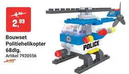 Lobbes Bouwset Politiehelikopter aanbieding