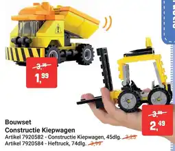 Lobbes Constructie Kiepwagen aanbieding