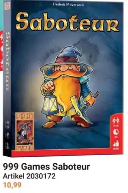 Lobbes 999 Games Saboteur aanbieding