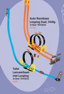 Lobbes Auto Racebaan Looping Duel, 35dlg. aanbieding