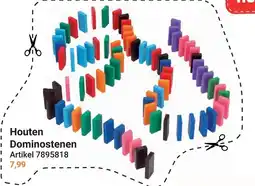 Lobbes Houten Dominostenen aanbieding