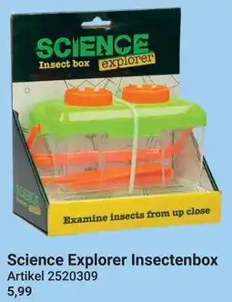 Lobbes Science Explorer Insectenbox aanbieding