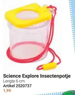 Lobbes Science Explore Insectenpotje aanbieding