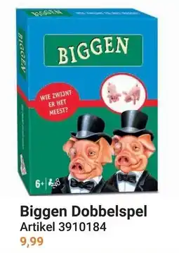 Lobbes Biggen Dobbelspel aanbieding