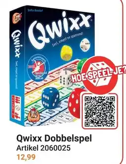 Lobbes Qwixx Dobbelspel aanbieding