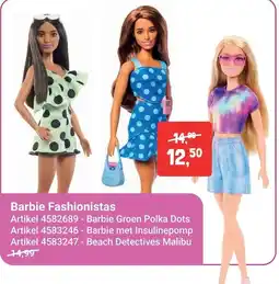 Lobbes Barbie Fashionistas aanbieding