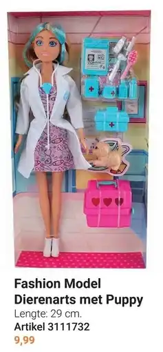 Lobbes Fashion Model Dierenarts met Puppy aanbieding