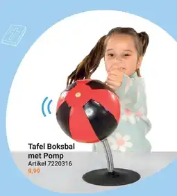 Lobbes Tafel boksbal met pomp aanbieding