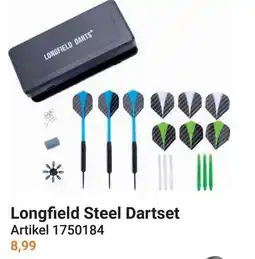 Lobbes Longfield steel dartset aanbieding
