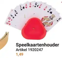 Lobbes Speelkaartenhouder aanbieding