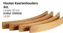 Lobbes Houten Kaartenhouders aanbieding