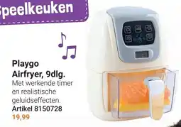Lobbes Playgo airfryer, 9dlg. aanbieding