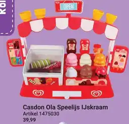 Lobbes Casdon Ola Speelijks Ijskraam aanbieding