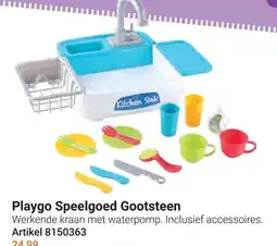Lobbes Playgo Speelgoed Gootsteen aanbieding