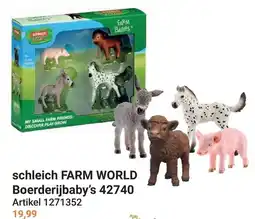 Lobbes schleich FARM WORLD Boerderijbaby's 42740 aanbieding
