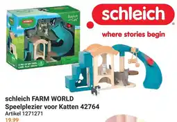 Lobbes schleich FARM WORLD Speelplezier voor Katten 42764 aanbieding