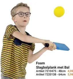 Lobbes Foam Slagbalplank met Bal aanbieding