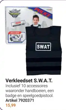 Lobbes World Police Verkleedset S.W.A.T. aanbieding