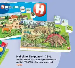 Lobbes Hubelino Blokpuzzel aanbieding