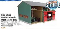 Lobbes Kids Globe Landbouwloods met Berging 1:32 aanbieding