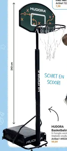 Lobbes Hudora basketbalstandaard Playoff 205 aanbieding