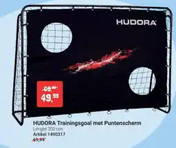 Lobbes HUDORA Trainingsgoal met Puntenscherm aanbieding